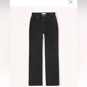 Abercrombie and Fitch Curve Love High Rise 90s Relaxed